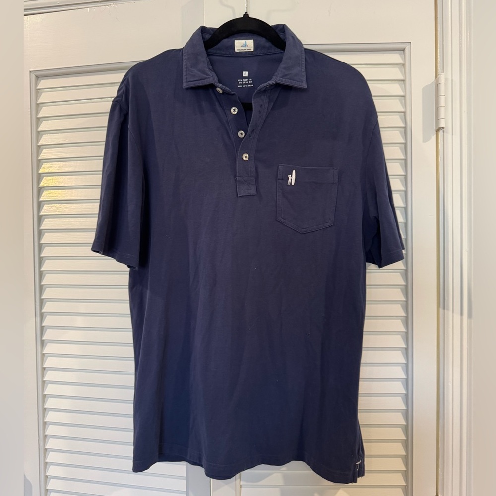 johnnie-O Deep Blue Polo Shirt